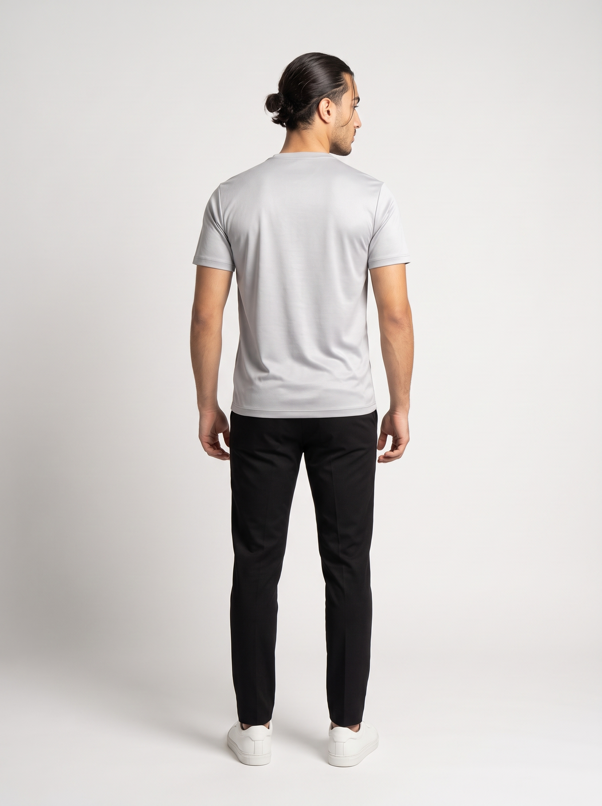 Cirine Shiny T-Shirt – Grey
