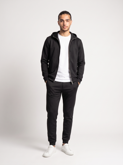 Cirine Hooded Tech Suit – Black