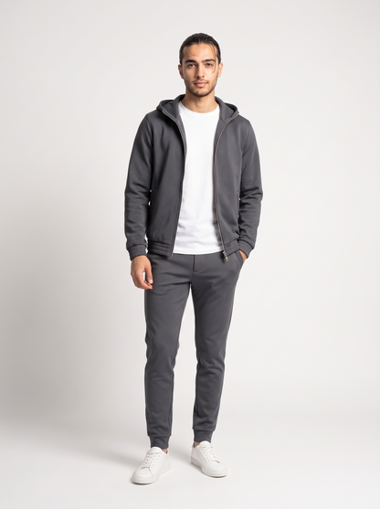 Cirine Hooded Tech Suit – Grey