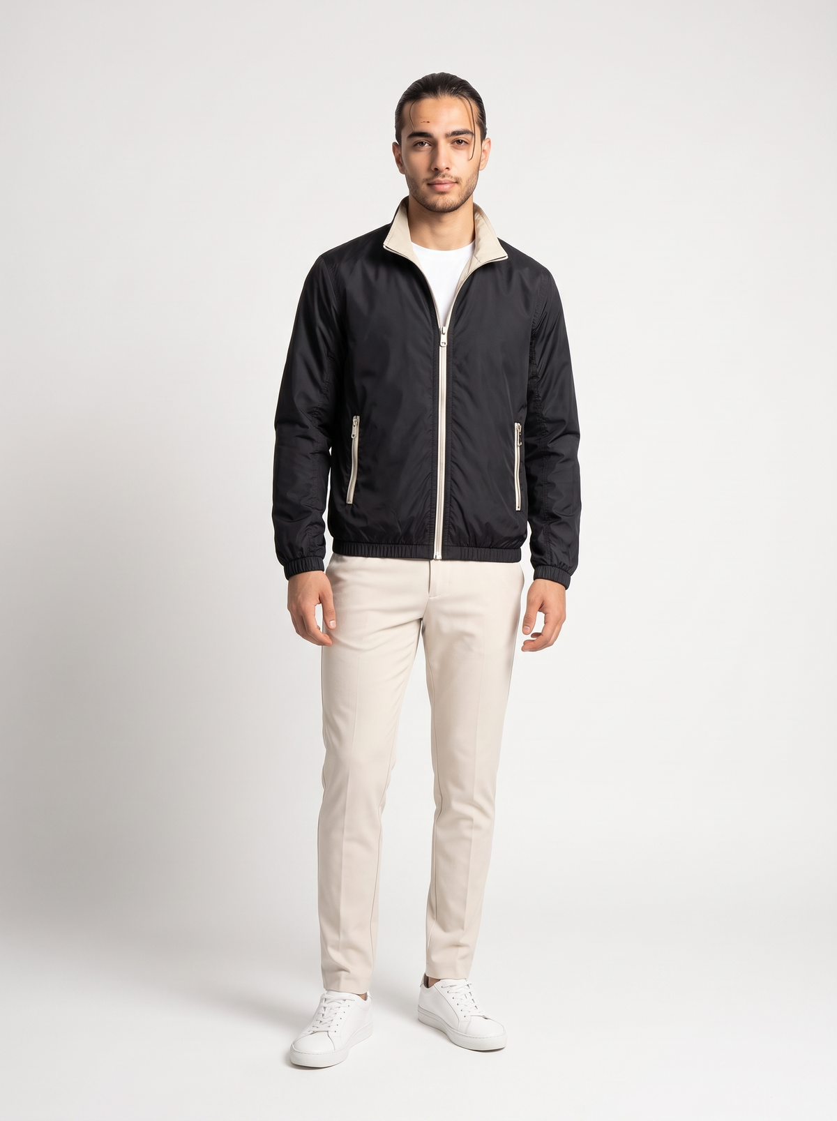 Cirine Reversible Jacket – Black