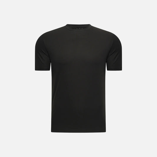 CIRINE SHINY T-SHIRT BLACK