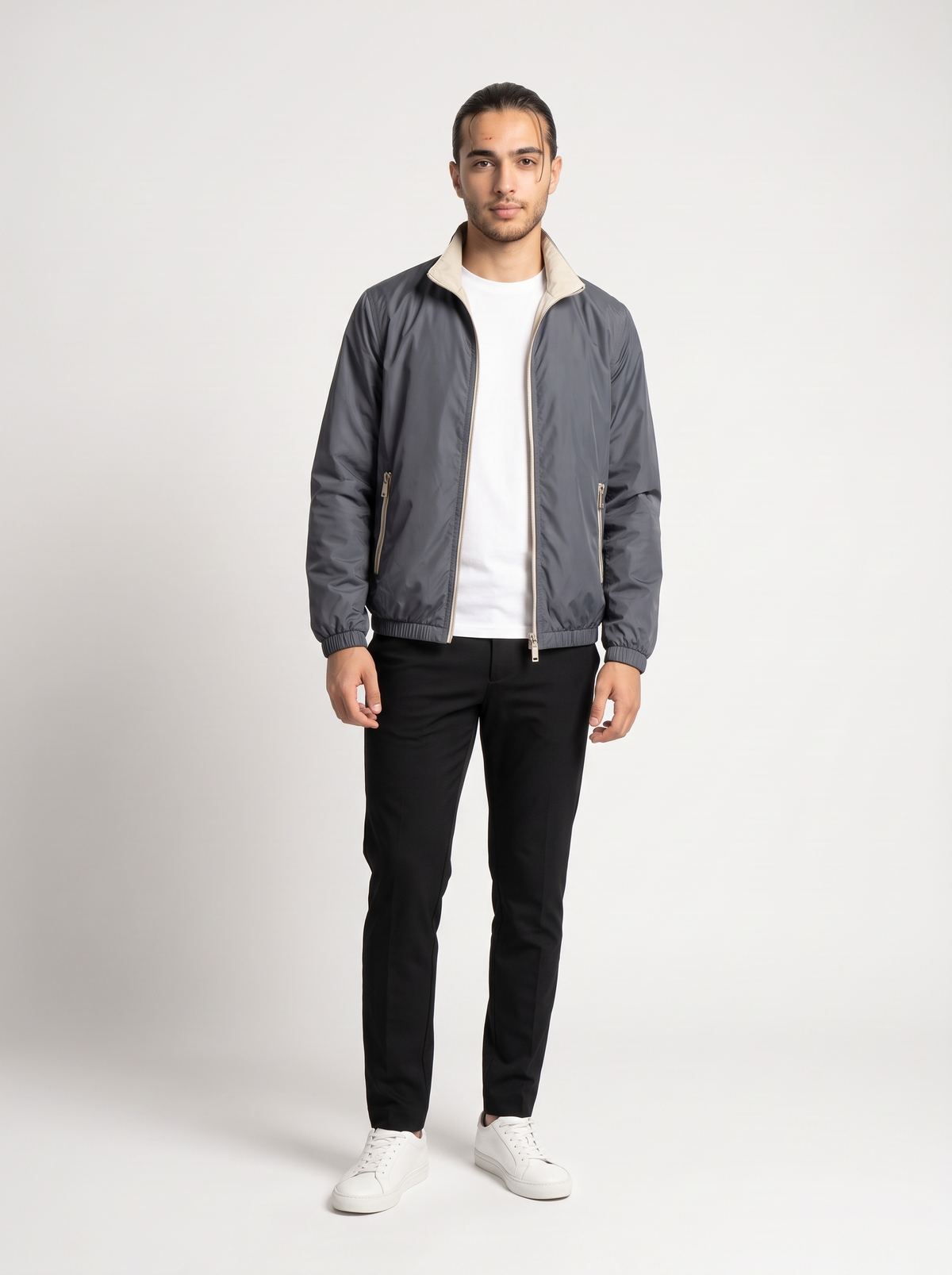 Cirine Reversible Jacket – Grey