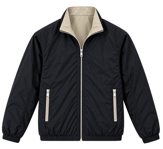 Cirine Reversible Jacket – Black