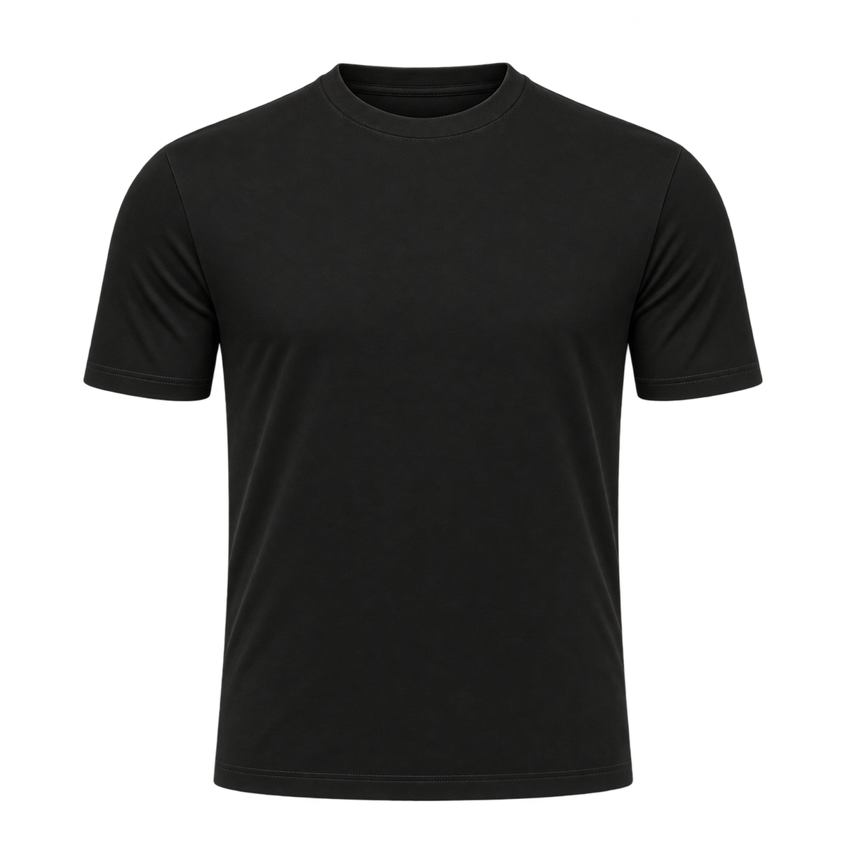 Cirine Shiny T-Shirt – Black