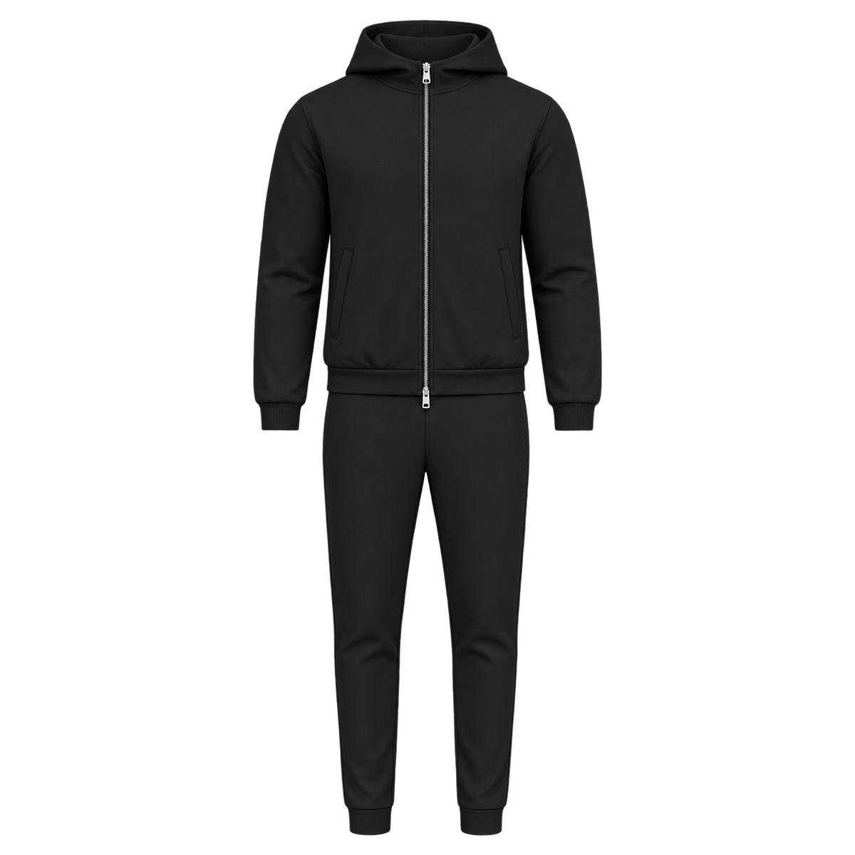 Cirine Hooded Tech Suit – Black