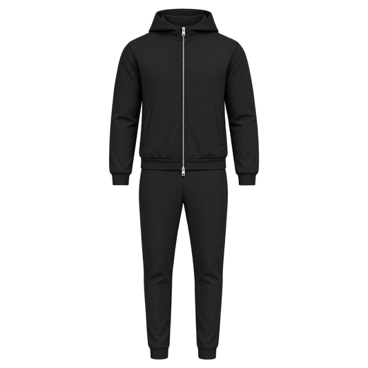 Cirine Hooded Tech Suit – Black
