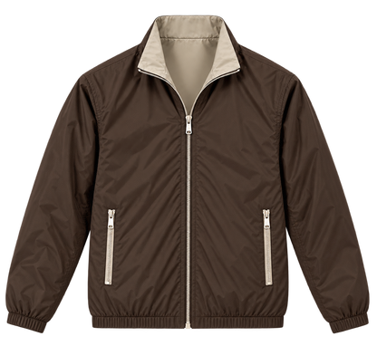 Cirine Reversible Jacket – Brown