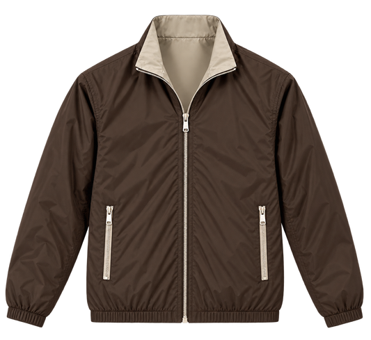 Cirine Reversible Jacket – Brown