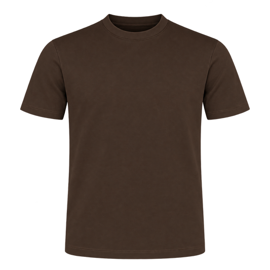 Cirine Shiny T-Shirt – Brown