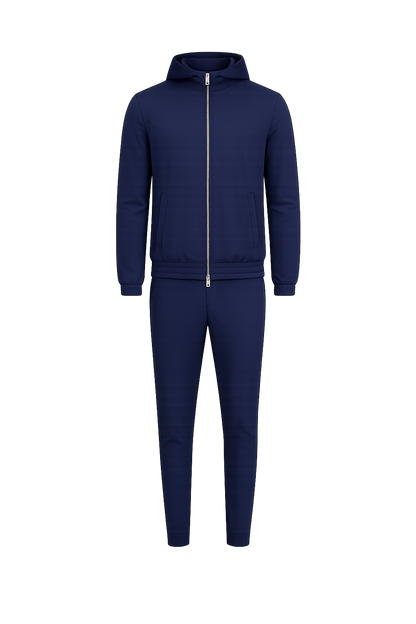 CIRNE HOODED TECH SUIT MARIN