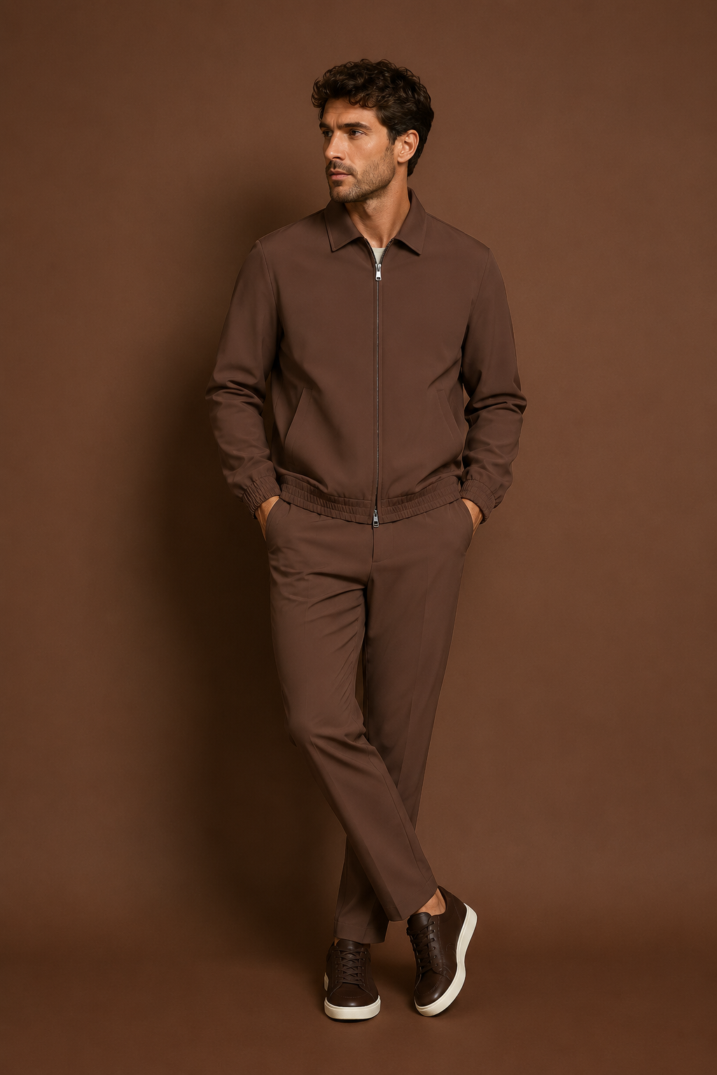 CIRINE TECH SUIT BROWN