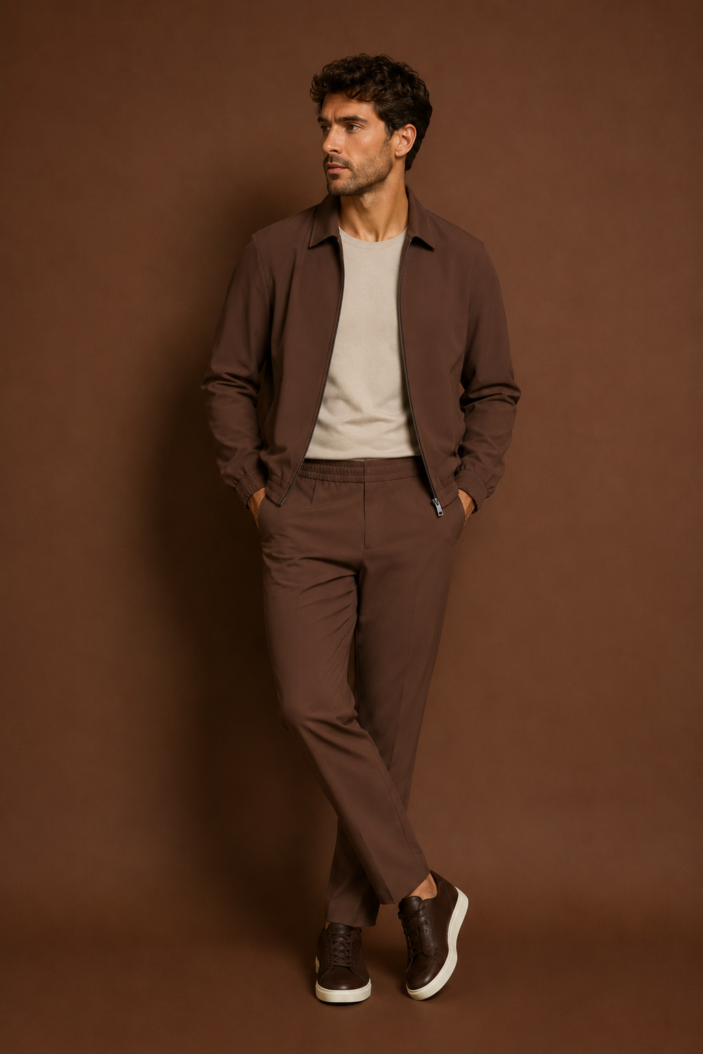CIRINE TECH SUIT BROWN