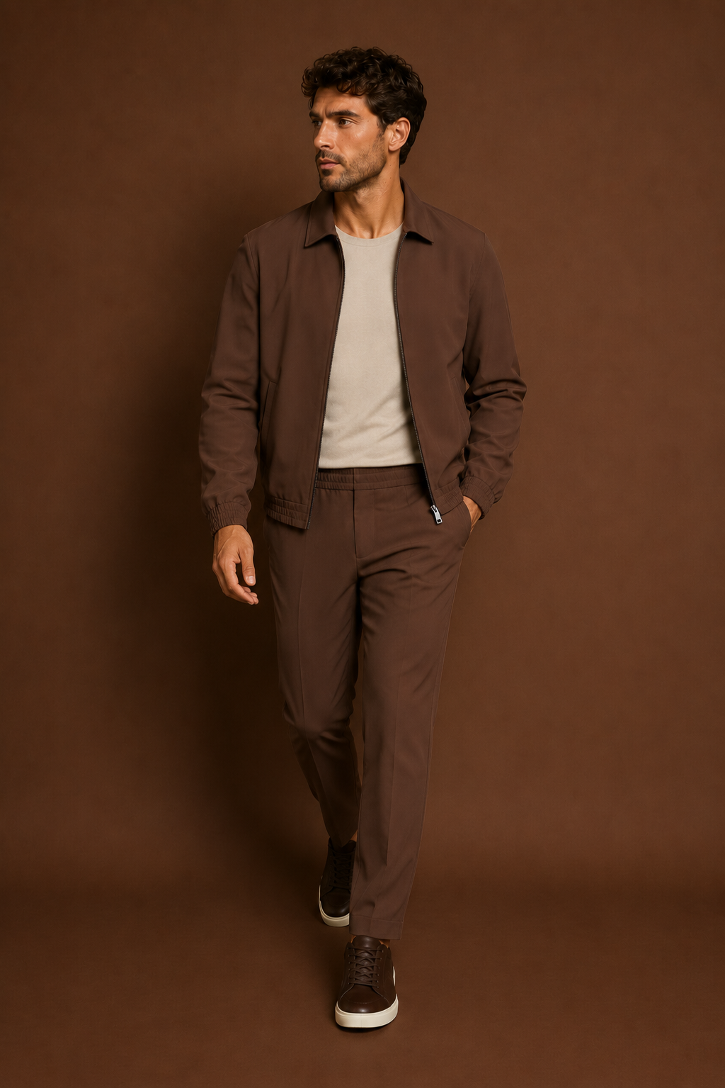CIRINE TECH SUIT BROWN
