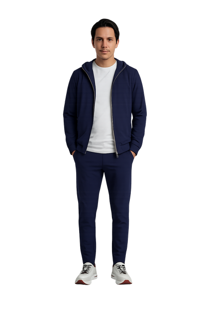 CIRNE HOODED TECH SUIT MARIN