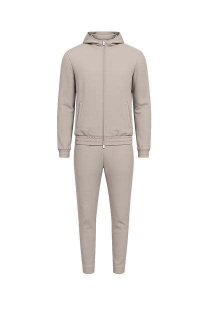 CIRNE HOODED TECH SUIT BEIGE