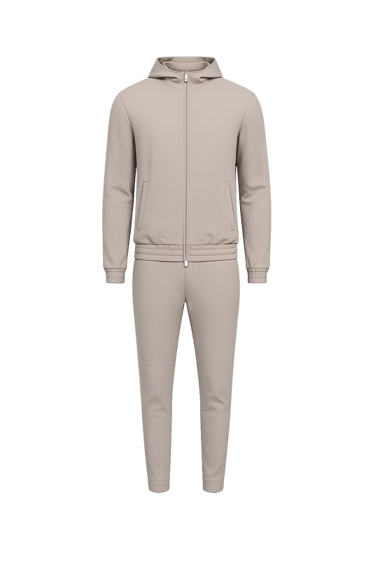 CIRNE HOODED TECH SUIT BEIGE