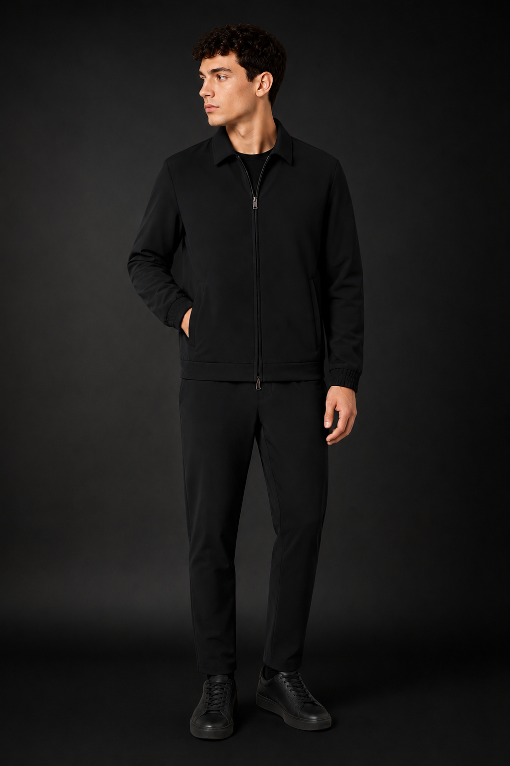 CIRINE TECH SUIT BLACK