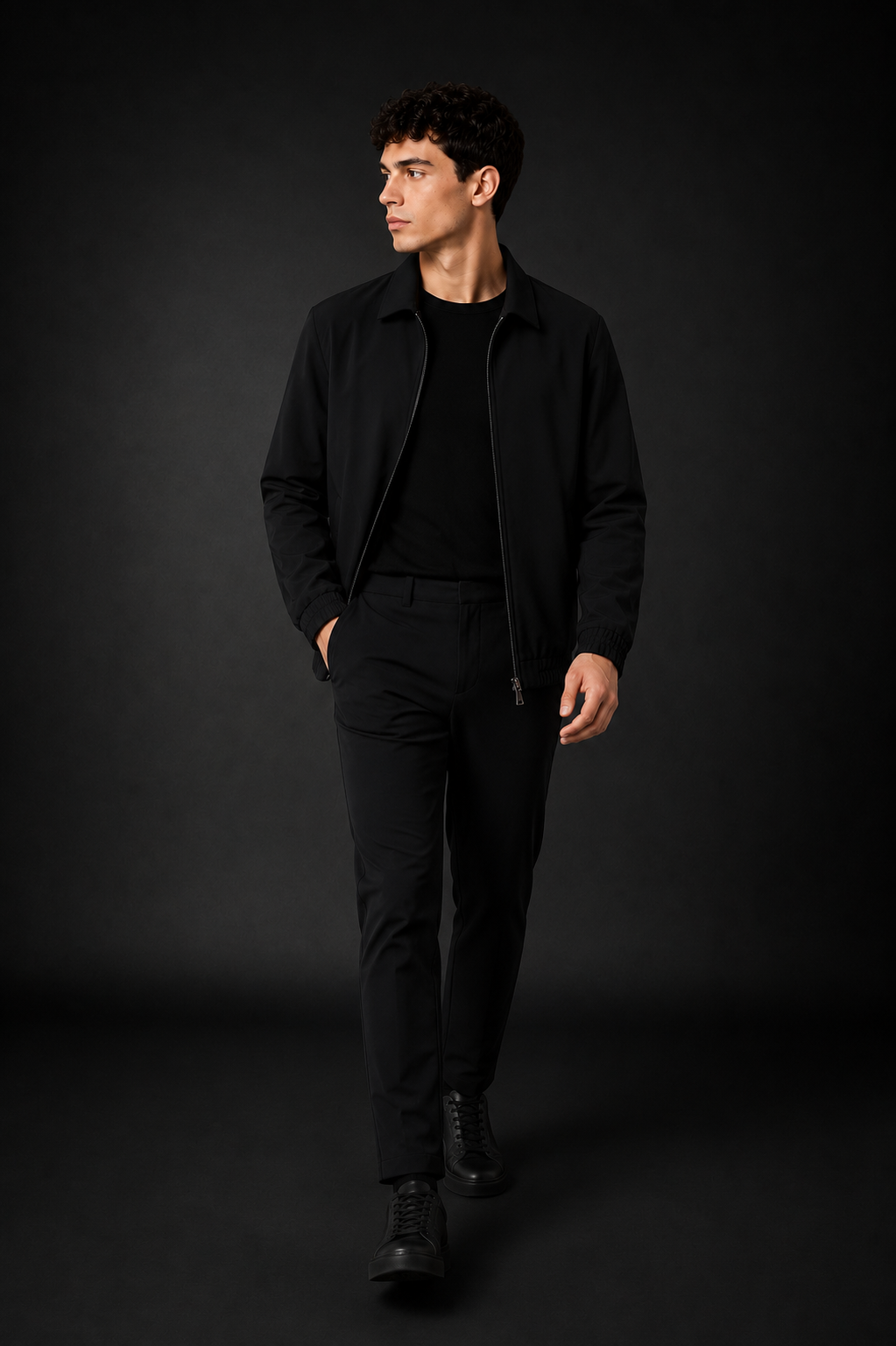 CIRINE TECH SUIT BLACK