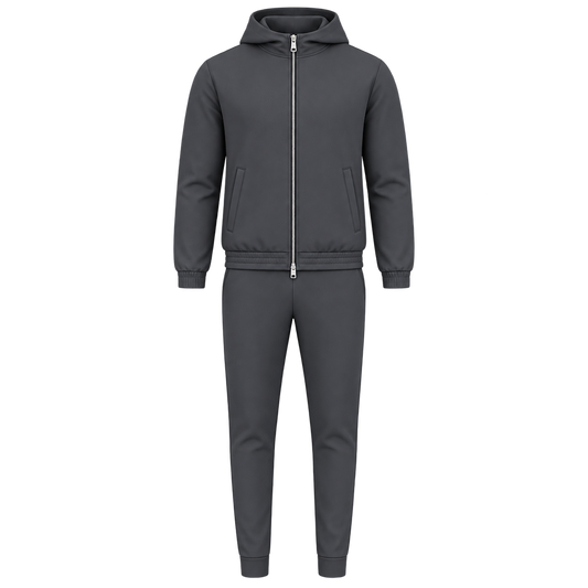 Cirine Hooded Tech Suit – Grey