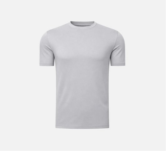 CIRINE SHINY T-SHIRT GREY