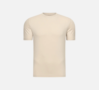 CIRINE SHINY T-SHIRT BEIGE